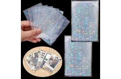 China Custom Printed Card Sleeves Plastic Trading Card Protector Sleeves Dustproof supplier