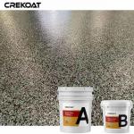Custom Patterns Epoxy Flake Floor Coating Low Maintenance Easy To Clean for sale