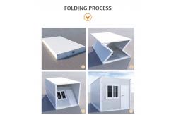 China Flatpack Collapsible Foldable Modular Homes Container Thermal Insulation supplier