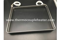 China Customized Flat Tubular Heating Element For Oil Frying Heating 240V 8500W supplier