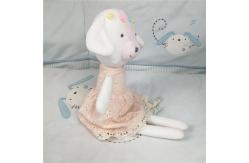 China OAINI ODM OEM Custom Toddlers Stuffed Elephant Rattle Cotton Plush Toy supplier