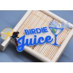 0.8mm Thick Translucent TPU Printed Label With Custom Silicone Logo for sale