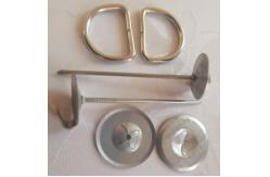 China SS Lacing Anchors Hooks And Washers For Thermal Insulation Covers supplier