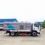 FURUIKA 4x2 Multifunctional Street Sweeper Truck Single Row 9000 Liters