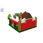 Outdoor Inflatable Bouncy House With Slide Farm Inflatable Castle For Kids