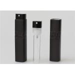 Empty Square Black Twist And Spritz Atomiser 10 Ml Elegant Food Packaging for sale