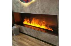 China Waterproof Led Electric Fireplace Freestanding Safe for Children Dump Automatically Shuts Off supplier