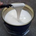 20 Shore A Tin Cure RTV2 Liquid Mold Making Silicone Rubber For Flower Pot Molds for sale