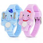 Sports Elephant Digital Touch Silicone Led Watch For Children for sale