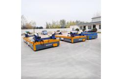 China Battery Radio Remote Control Motorized Transfer Trolley 10 Tons supplier