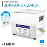 10L 240W JP - 040S SUS Ultra Sonic Cleaner With Digital Timer / Heater for sale