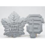 Leaf Shape 8C 3M Reflective Labels Embossed TPU Patches Customized for sale