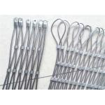 4mm 50mm Stainless Steel Cable Mesh Diamond Hole Safety for sale