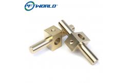 China Custom Component CNC Brass Parts CNC Turning Milling Service supplier