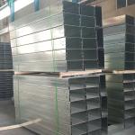 400*200 Square Trough Cable Tray Support Customization Trunking Cable Tray For Electric Cable Management for sale