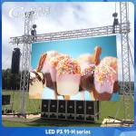 3.91MM LED Rental Panel Front Maintenance Cureved And Right Angle for sale
