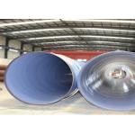 API 5L RT Inspected Galvanised Steel Pipe , Galvanized Metal Pipe with FBE Coating for sale