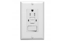 China Tamper Resistant 15A GFCI Electrical Outlet With LED Indicator supplier
