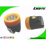 Waterproof IP68 Cordless Mining Cap Lamps 10000 Lux ABS Material With USB Charger for sale