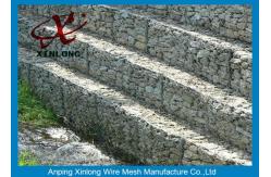 China Galvanized Galfan Hexagonal gabion box Reinforcing the Rive Bank supplier