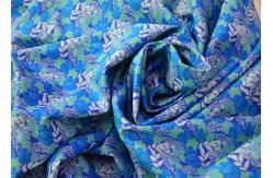 China Digital Inkjet Printing / Cotton Canvas Fabric With Beautiful Pattern supplier