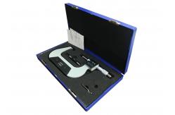 China 75-100mm Blade Micrometer with Hardened and Ground Spindle for Durable Measurements supplier
