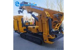 China Yellow Spider Crawler Crane 1.2 Ton Electric and Diesel Power Spider Crane supplier