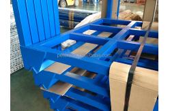 China OEM ODM Metal Stacking Shelves High Capacity Fabric Roll Storage Stacking Rack supplier