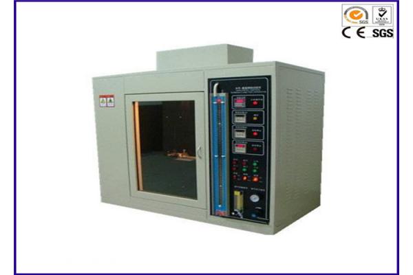 Plastic Materials UL 94 Test Equipment , Horizontal / Vertical Flammability Tester