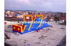 China Customized Inflatable Obstacle Playground Course For Amusement Park supplier