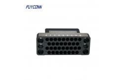 China V.35 Male Crimp Housing Connector with Metal Shell For Etherlink supplier