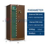 Durable Finish Security Home Safe Box OEM And ODM Brand Customization Dual Power Home Safe for sale
