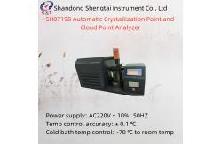 China Automatic Crystallization Point And Cloud Point Analyzer AC220V±10% 50HZ supplier