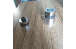 China 200K High Power Ultrasonic Transducer 42mm Length Industry Cleaning Devices supplier
