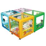 Mini Rubik Cube Crane Machine Coin Operated Toy Crane Game with US Plug for sale