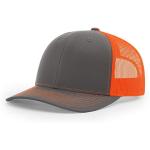 Adults 58cm Flat Brim Snapback Hats Curved Brim Trucker Caps for sale