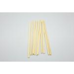 Unicolor Eco Friendly Bamboo Straws BBQ Disposable 3.0mm 4.0mm 5.0mm Diameter for sale