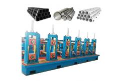 China 450kw OD 38.1-114mm ERW Tube Mill Line Square Pipe Making Machine supplier