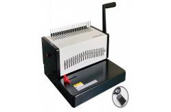 China Manual A4 Plastic Comb Strips Punch And Binding Machine supplier