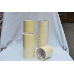 50mm Crepe Paper colored masking tape , Single sided Solvent Rubber Based tapes for sale