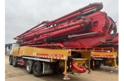 China 2020 Mode 56m Concrete Pump Used Boom Pumps 6 Section SYM5449THB560C-8A supplier