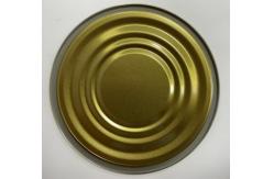 China Round Tinplate Lid Antirust Tomato Can Bottom 300D 73mm supplier