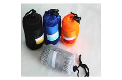 China Square Quick Dry Sports Microfiber Gym Towels With Logo And Mesh Bag supplier