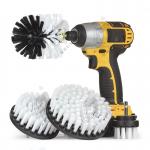 4pcs set Cleaning Tile Sinks Bathtub Brick Brushes Power Electric Drill Brush for sale