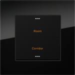 Smart Home Solution Knx Dimmer Switch Curtain Scene Control 3 Gang Wall Switch