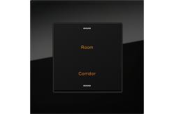 China Smart Home Solution Knx Dimmer Switch Curtain Scene Control 3 Gang Wall Switch supplier