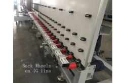 China Back Wheels on Double Glazing Machine/ Insulatiing line supplier