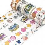 Waterproof Single Side Adhesive Washi Paper Tape for sale