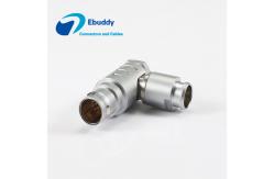 China FHG 3B 26 Pin  90 Degree Elbow Circular Connectors Right Angle supplier