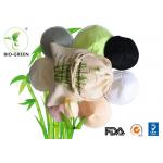 Organic Cotton Bamboo Nursing Pads With Contoured Shape Ultra Thin And Soft